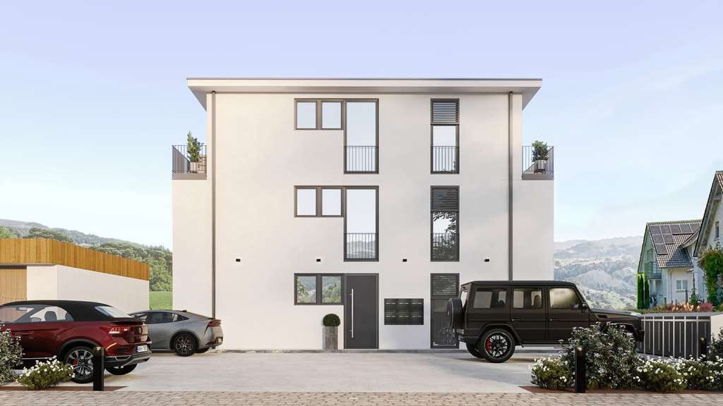 Immobilie in Glottertal - Glottertal Exklusive 3 Zimmer-Neubauwohnung mit Aufzug, tollem Ausblick und hochwertiger Ausstattung - Bild 2