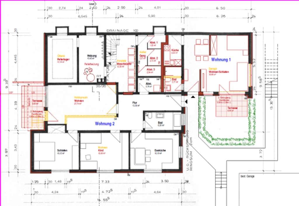 Immobilie in Birenbach - Projektiertes und Genehmigtes 5 Familienhaus in ruhiger Lage mit Aussicht - Bild 2