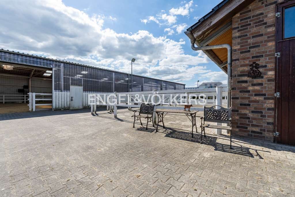 Immobilie in Oberlangen - Exklusives Wohnhaus mit Reitanlage, Reithalle & PV-Anlage – Wohnen & Pferdehaltung vereint - Bild 1