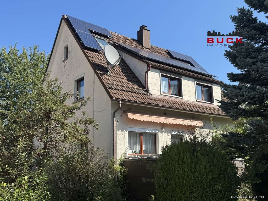 Immobilie in Steinheim am Albuch - Genau die richtige Größe...... Einfamilienhaus mit Garage und Garten - Bild 1