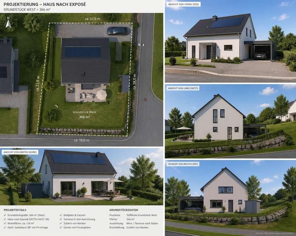 Immobilie in Peißenberg - JETZT Modernes Einfamilienhaus in Peißenberg - flexibel & kostensparend realisierbar - Bild 0