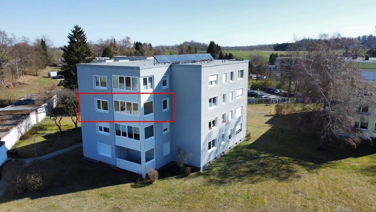 Immobilie in Bad Steben - Sonnige Etagenwohnung in Bad Steben mit geschlossenem Balkon und Einbauküche - Bild 0