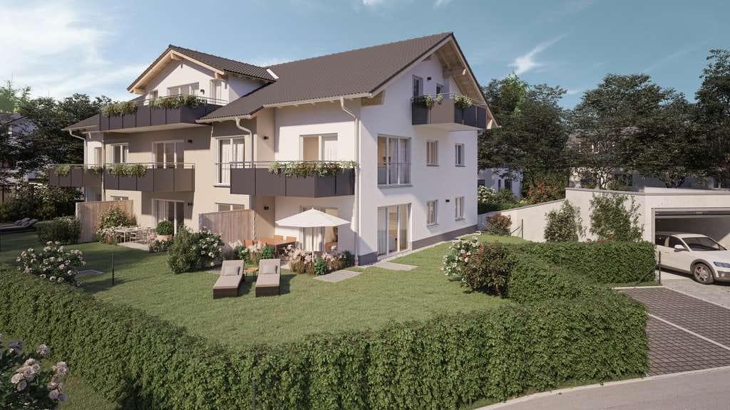 Immobilie in Ainring - Großzügige 2,5-Zimmer-Dachgeschosswohnung - Bild 2