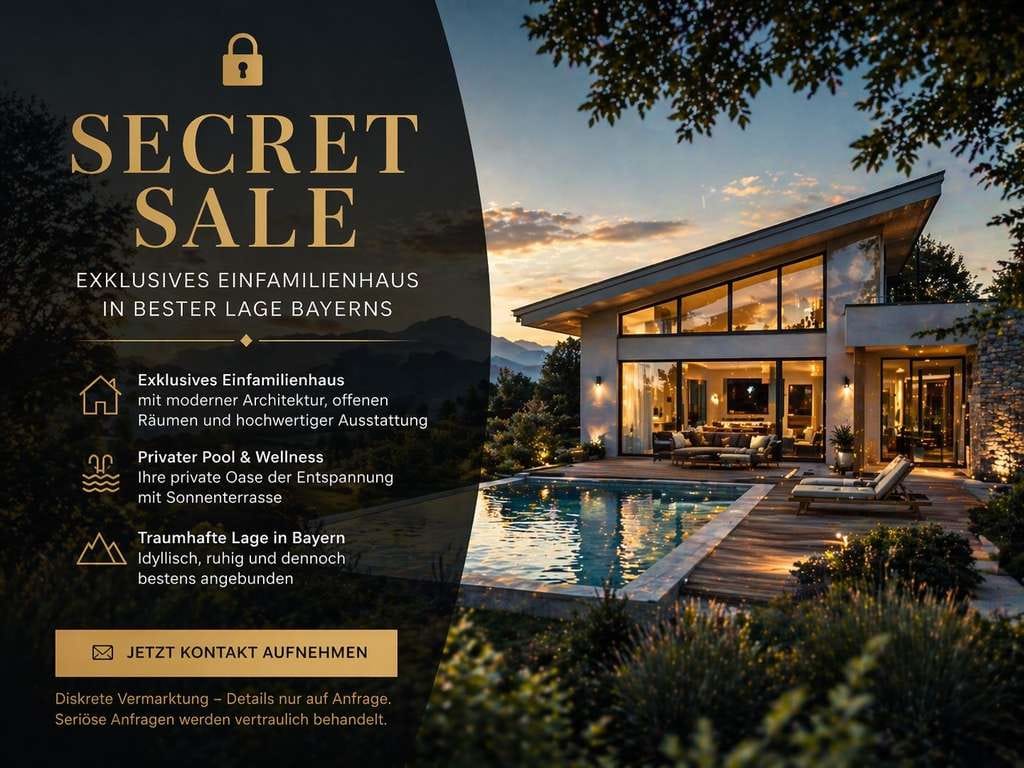 Immobilie in Kastl - Secret Sale - Einfamilienhaus zwischen Altötting und Garching an der Alz - Bild 0