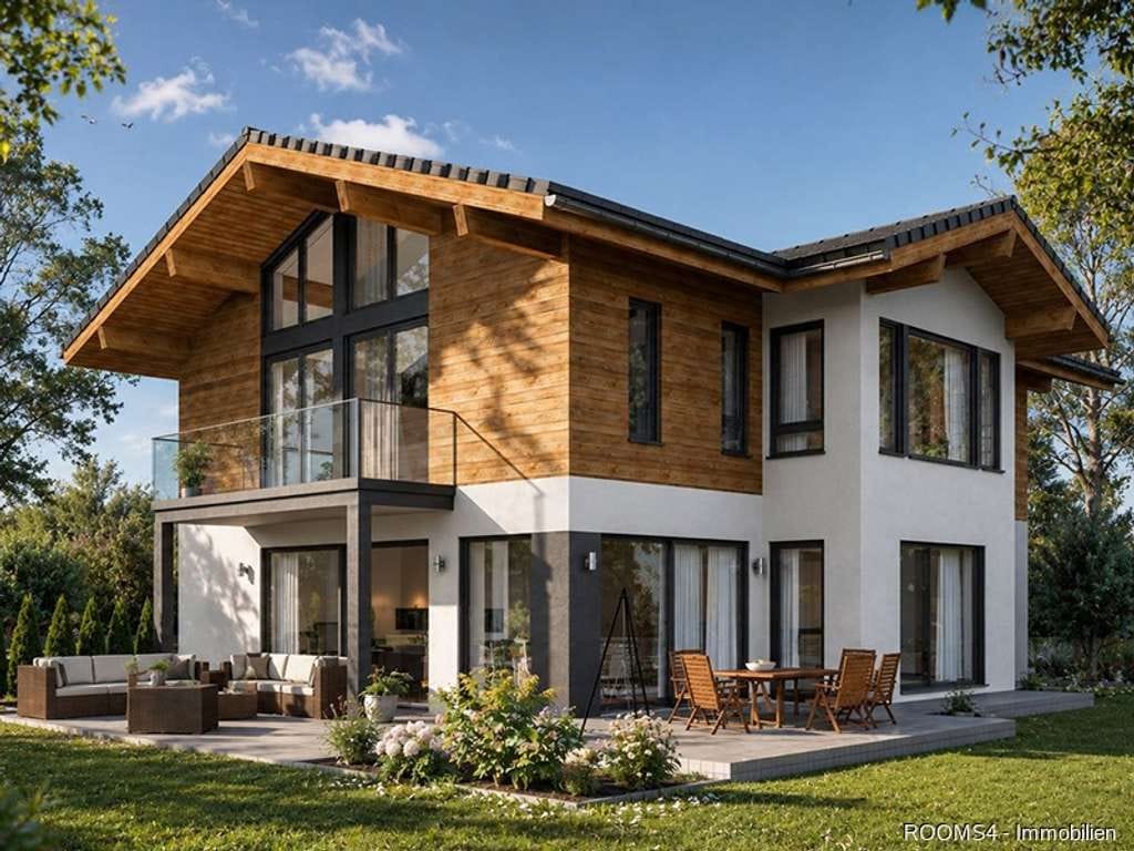 Immobilie in Straßlach-Dingharting - ROOMS4 - große Villa auf der Frundsbergerhöhe in Straßlach - Bild 0