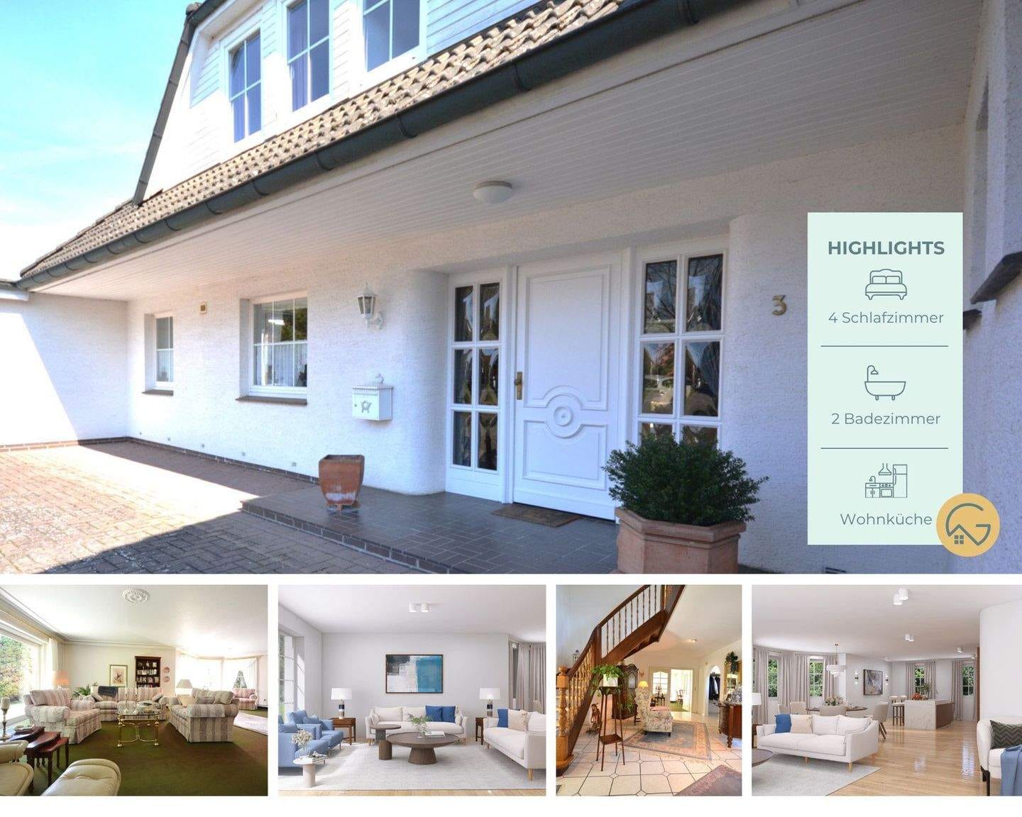 Immobilie in Scheeßel - Ein Zuhause für Individualisten - Charmantes Architektenhaus in Scheeßel zu verkaufen! - Bild 0