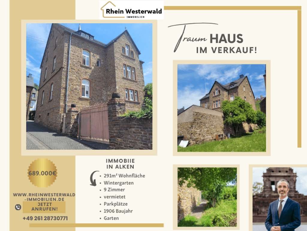 Immobilie in Alken - Großzügiges Haus mit historischem Charakter und großem Grundstück - Bild 0
