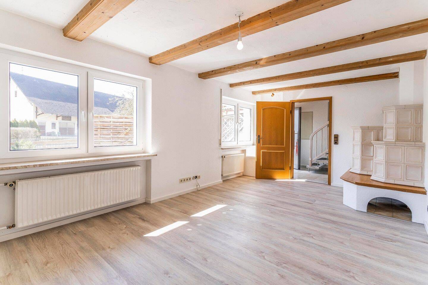 Immobilie in Tannheim - Wohnung bzw. DHH mit Terrasse. Bezugsfrei! - Bild 1