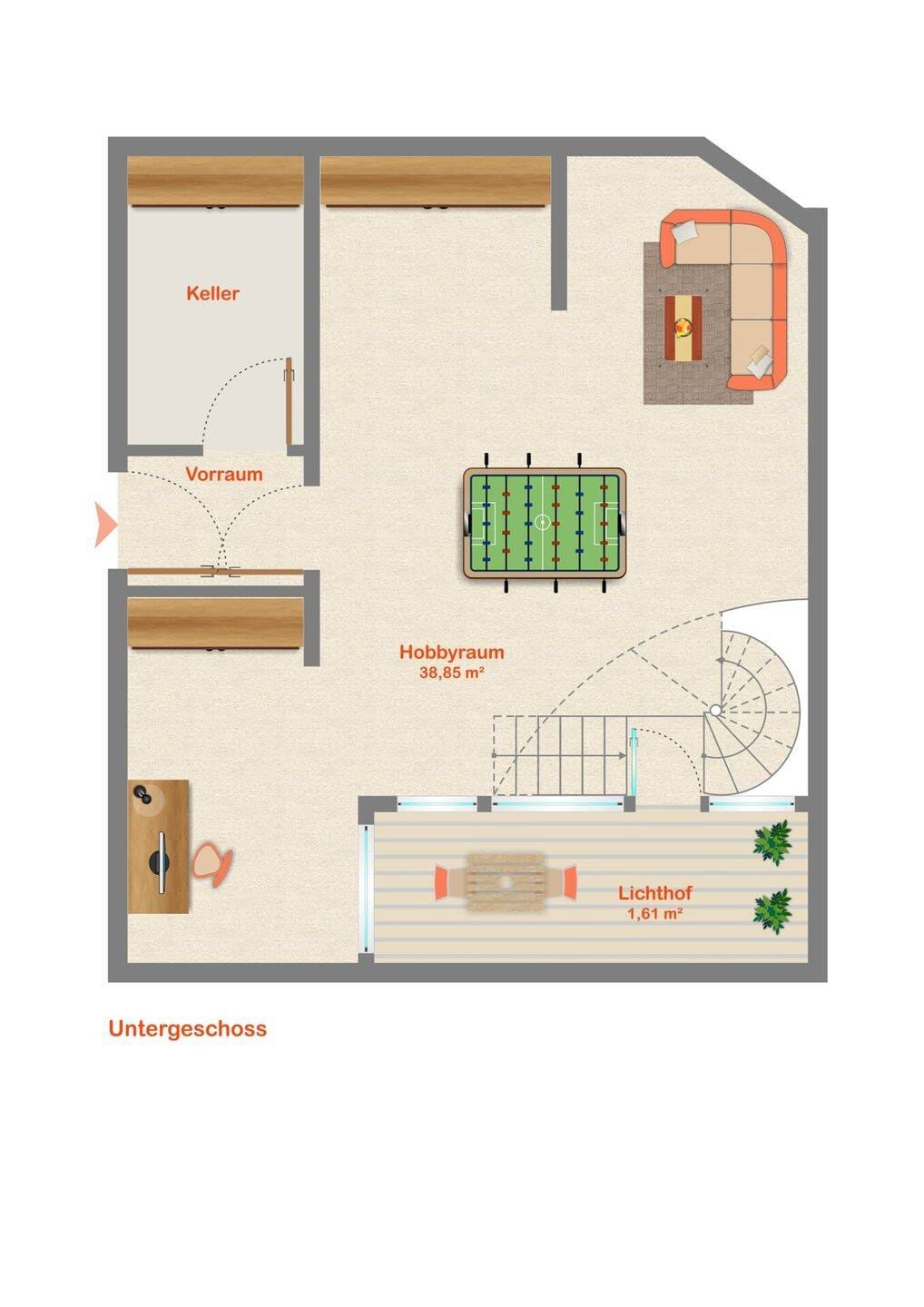Immobilie in Neuendettelsau - Sehr ruhige 2-Zi-ETW mit Garten in Neuendettelsau! - Bild 4