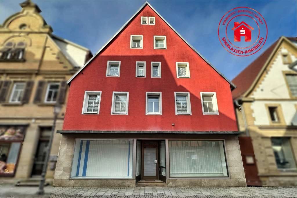 Immobilie in Creglingen - Bis zu 9% Mietrendite - Mehrfamilienhaus mit Büroeinheit in bester Lage - Bild 0