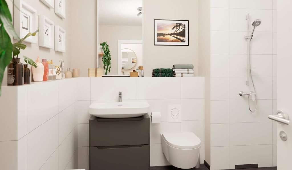 Immobilie in Müllrose - 3-Zimmer-Wohnung im Dachgeschoss mit Balkon und Seeblick - Bild 4