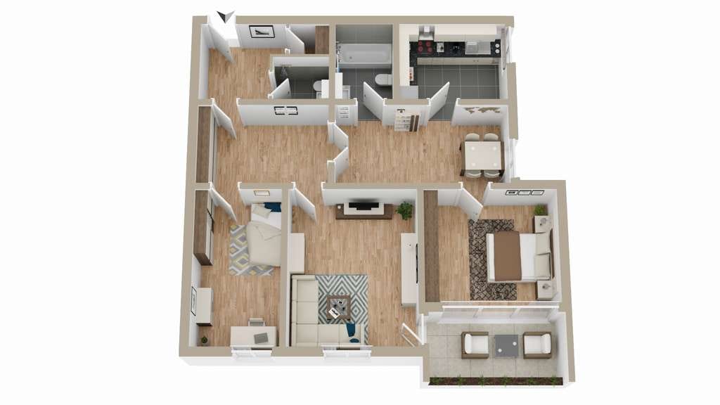 Immobilie in Meckenheim - umfassend sanierte und solide vermietete 3  Zimmer-Wohnung - Bild 1