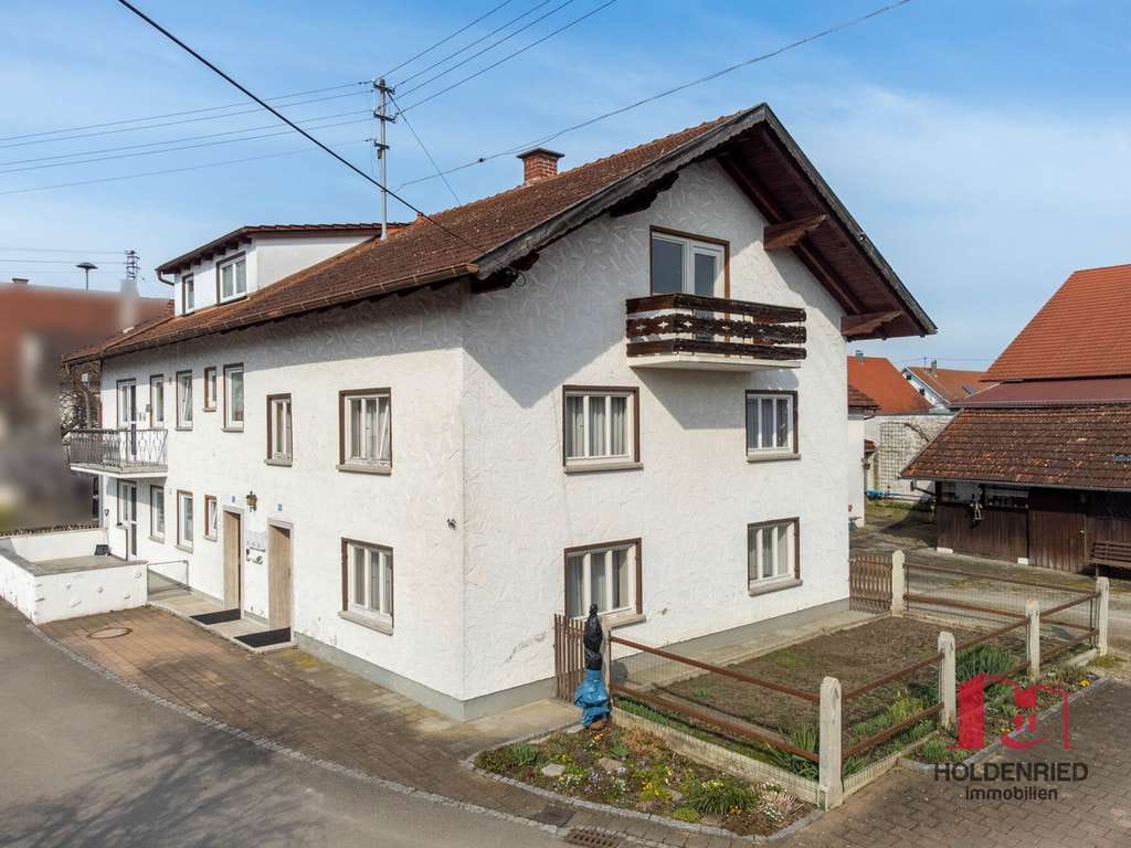 Immobilie in Markt Rettenbach - Frechenrieden/Allgäu: Viel Wohnraum (4 Whg.) für Familien oder Mitarbeiter! - Bild 2