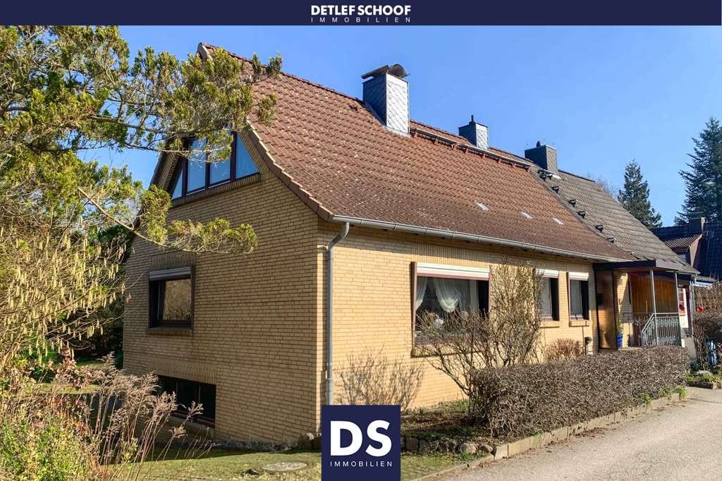 Immobilie in Molfsee - Offenes Bieterverfahren! Doppelhaushälfte in Kiel-Hammer - Bild 0