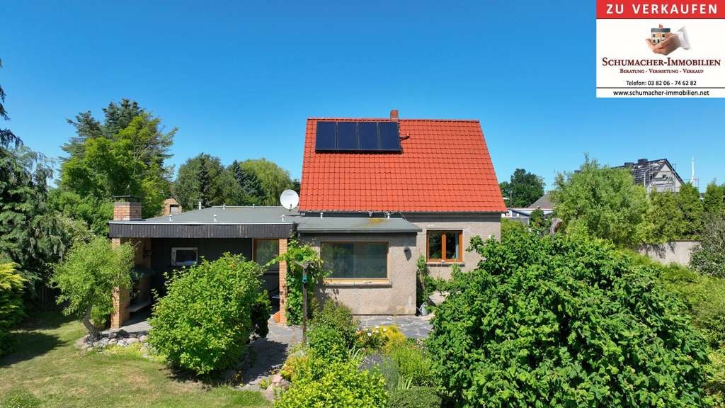 Immobilie in Broderstorf - Einfamilienhaus mit Gartenidylle an der Stadtgrenze Rostock! - Bild 0