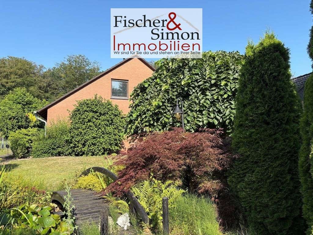 Immobilie in Marklohe - Marklohe – ebenerdiges Wohnen mit Ausbaureserve im DG mit unverbautem Blick in die Marsch - Bild 2