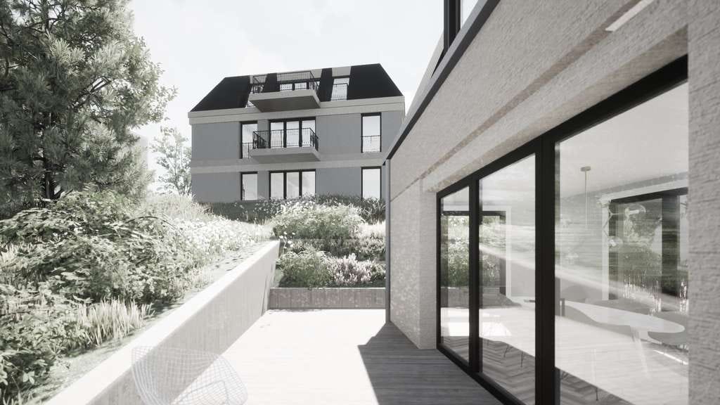 Immobilie in Bensheim - Schlossberg Baugrundstück mit vorliegender Baugenehmigung, Architektenplanung für eine Neubauvilla - Bild 3