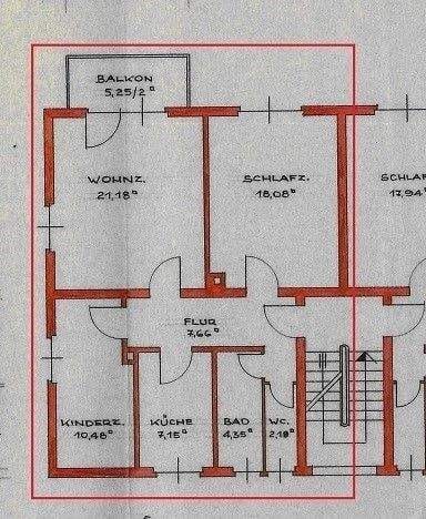 Immobilie in Müllheim - Gemütliche 3-Zimmer Wohnung mit Balkon in Müllheim-Niederweiler - Bild 4