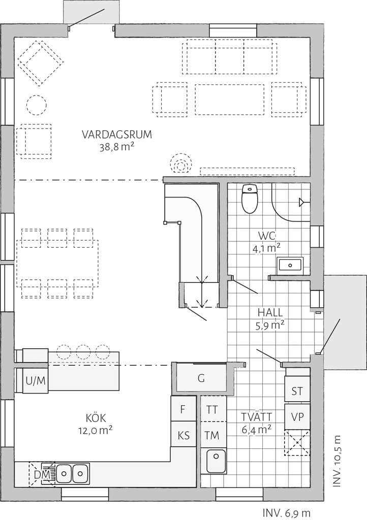 Immobilie in Am Mellensee - Am Mellensee_ SCHWEDENAUSBAUHAUS inkl. ca. 410 m² GRUNDSTÜCK - Bild 2