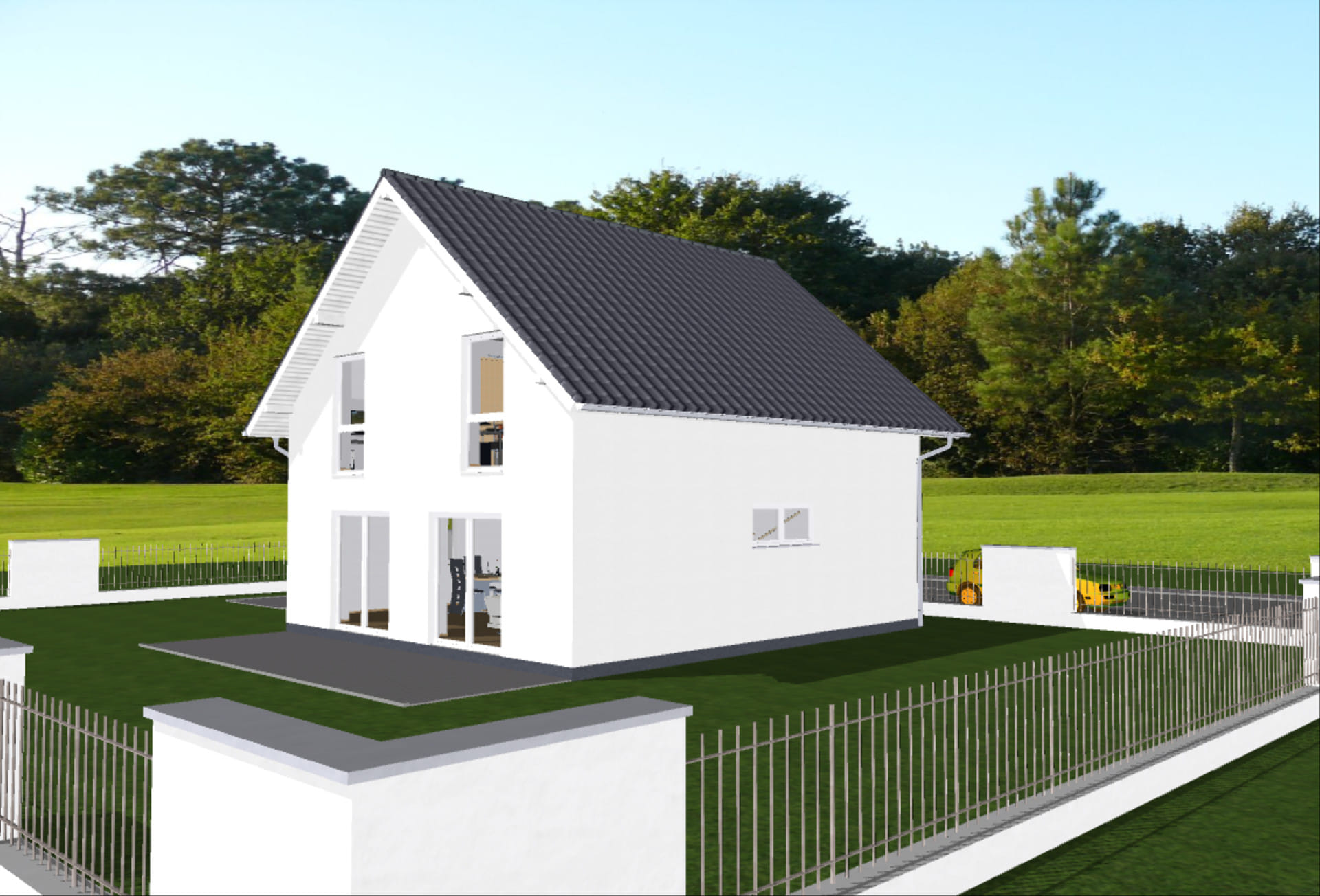 Immobilie in Malsfeld - Neubau 1170 M - Elfershausen, KfW 55, inkl. Grundstück- keine Provision - Bild 1