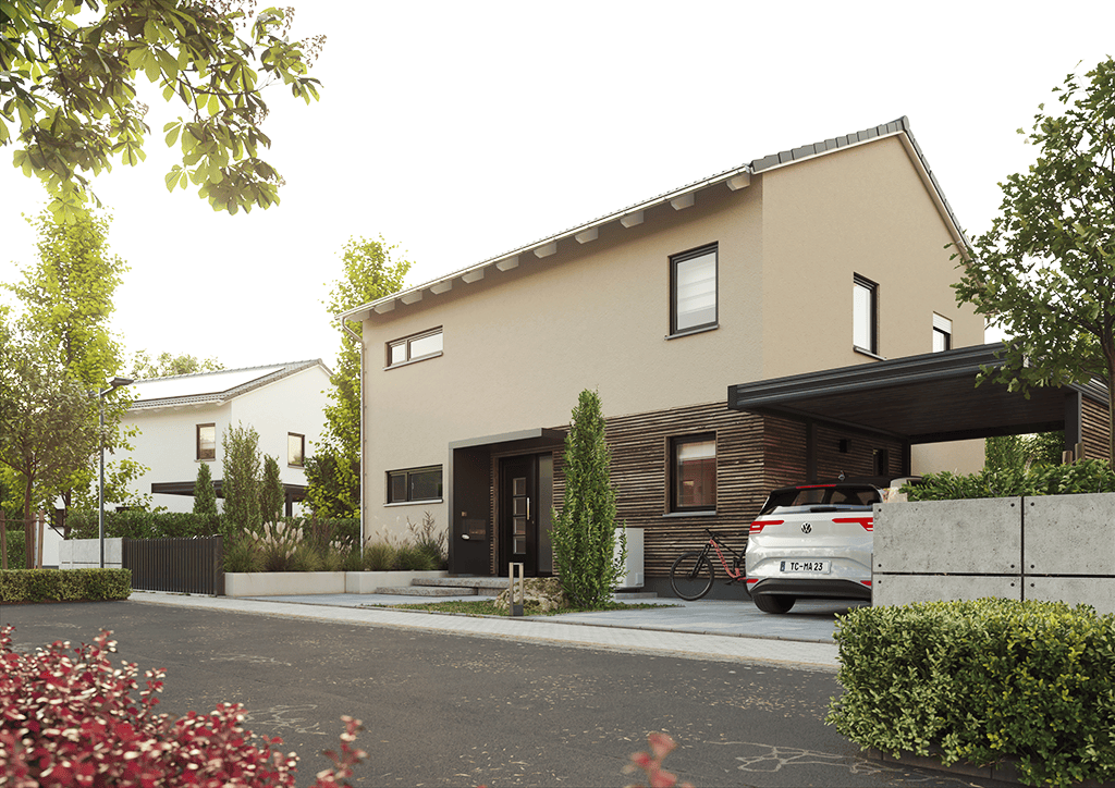Immobilie in Vechelde - Mit Grundstück: Schick und gradlinig - die perfekte Form zum stadtnahen Wohnen in Vechelde Vallstedt - Bild 3