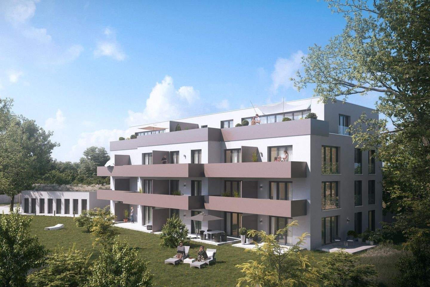 Immobilie in Tirschenreuth - Exklusives 4-Zimmer-Penthouse mit großer Dachterrasse - Bild 0