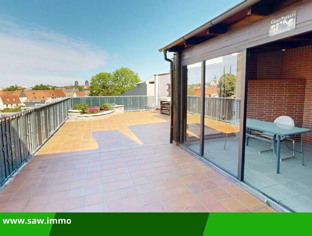 Immobilie in Köthen (Anhalt) - Ohne Käuferprovision! Exklusive Maisonettewohnung mit fantastischem Blick über Köthens Dächer - Bild 0