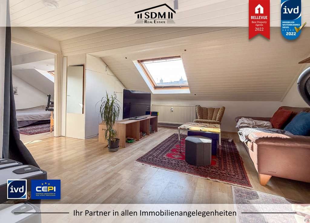 Immobilie in Bruchsal - RENDITEOBJEKT: Helle Dachgeschosswohnung in Bruchsal - Bild 0