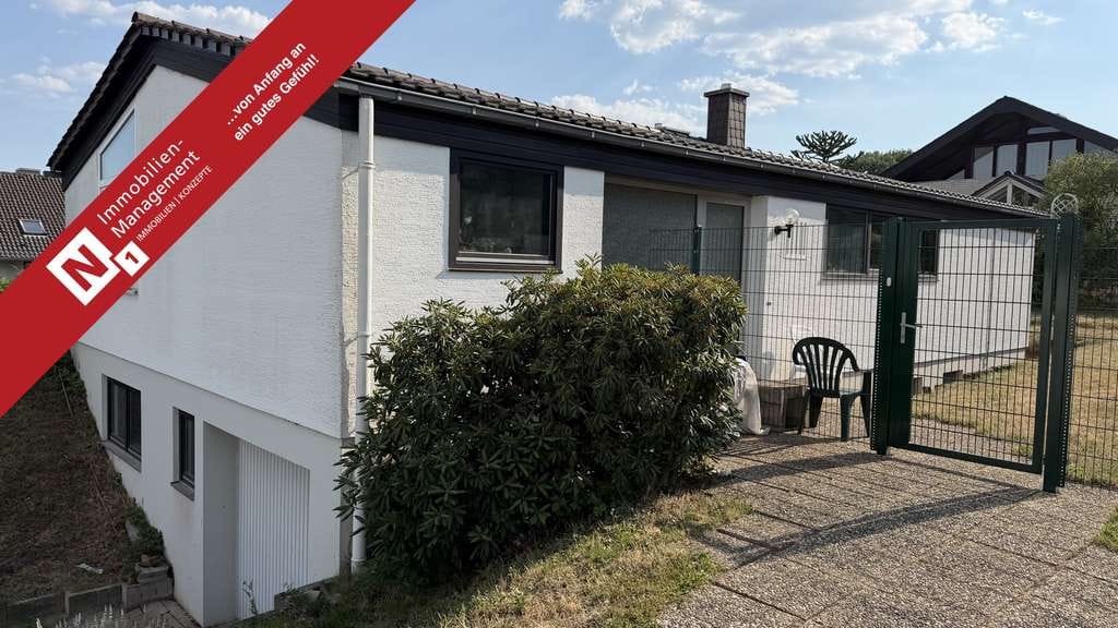 Immobilie in Sippersfeld - Bungalow mit Garage und komplett eingezäuntem Grundstück - Bild 0