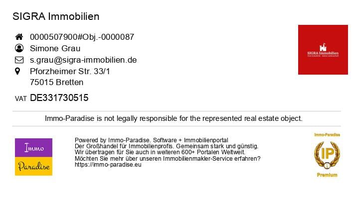 Immobilie in Bretten - Dreifamilienhaus mit Doppelgarage u. Scheune für Anpacker oder Investoren - Bild 1