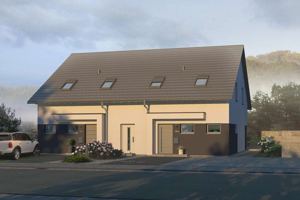 Immobilie in Volkmarsen - Doppelhaushälfte mit ca. 131 m² - modernes Wohnen in Volkmarsen - Bild 0