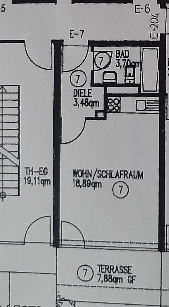 Immobilie in Unterhaching - 1-Zimmer Apartment mit Terrasse/Gartenanteil und Außenstellplatz - Bild 4