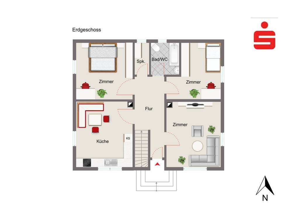 Immobilie in Altmannstein - Wohnhaus mit großem Grundstück in Sandersdorf - Bild 4