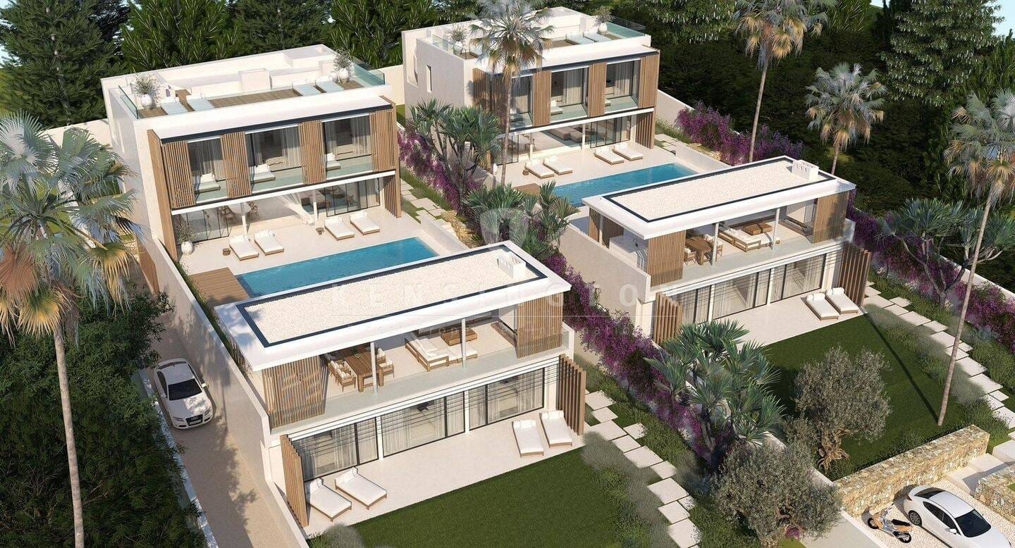 Immobilie in Miesitz - Elegante villa de nueva construcción con vistas a Formentera en primera línea de mar - Bild 3
