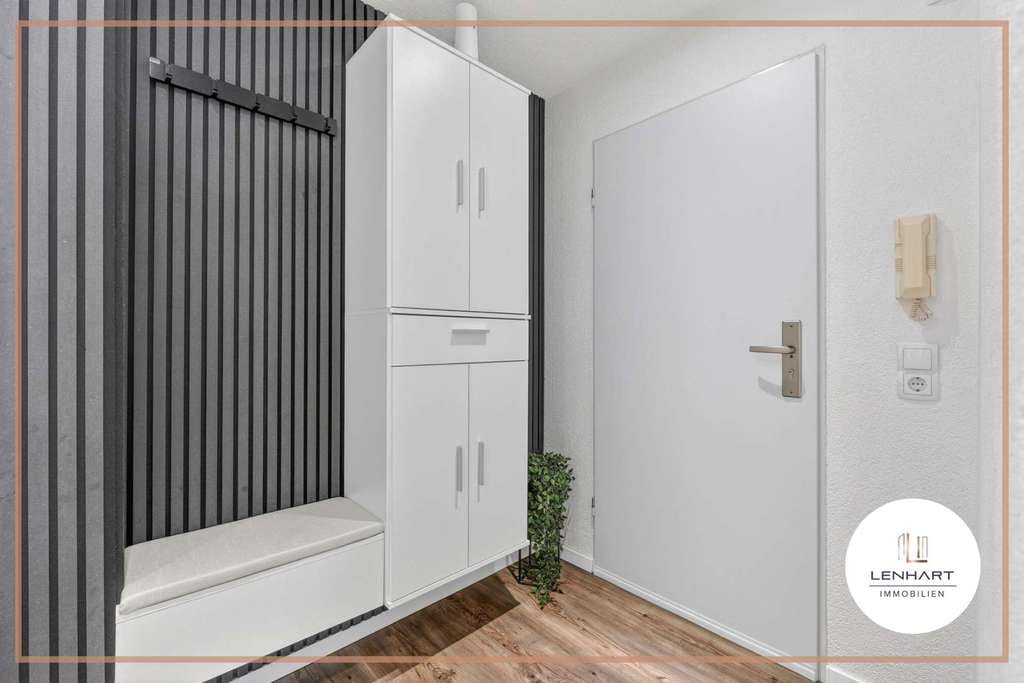 Immobilie in Krumbach (Schwaben) - **Hochwertige 3,5-Zimmer-Wohnung*Moderner Grundriss*Süd-Balkon & eigener Kellerraum** - Bild 1
