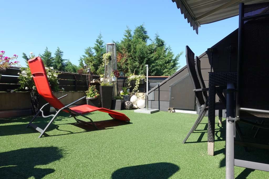 Immobilie in Offenbach an der Queich - Maisonettenwohnung mit 170 qm Wohnfläche, Dachterrasse und offener Galerie. - Bild 1