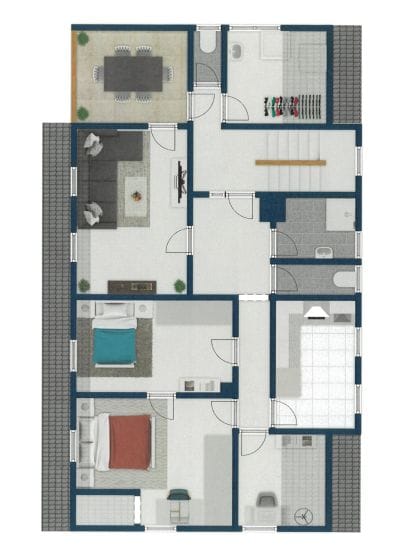 Immobilie in Murr - Dreifamilienhaus mit Garagen und großem Grundstück zur Bebauung - Bild 1