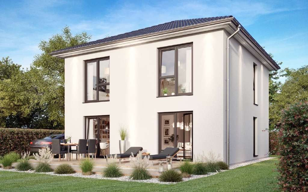 Immobilie in Müncheberg - Unsere Stadtvilla inkl. Grundstück jetzt als AKTIONSHAUS bauen und sparen !!! - Bild 1