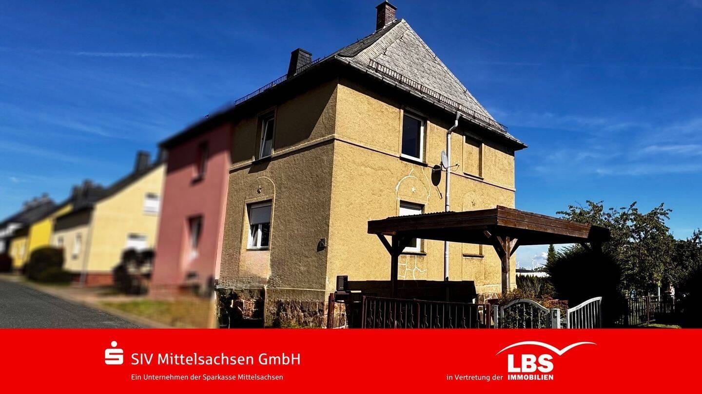 Immobilie in Altmittweida - Doppelhaushälfte mit großem Grundstück - Bild 0