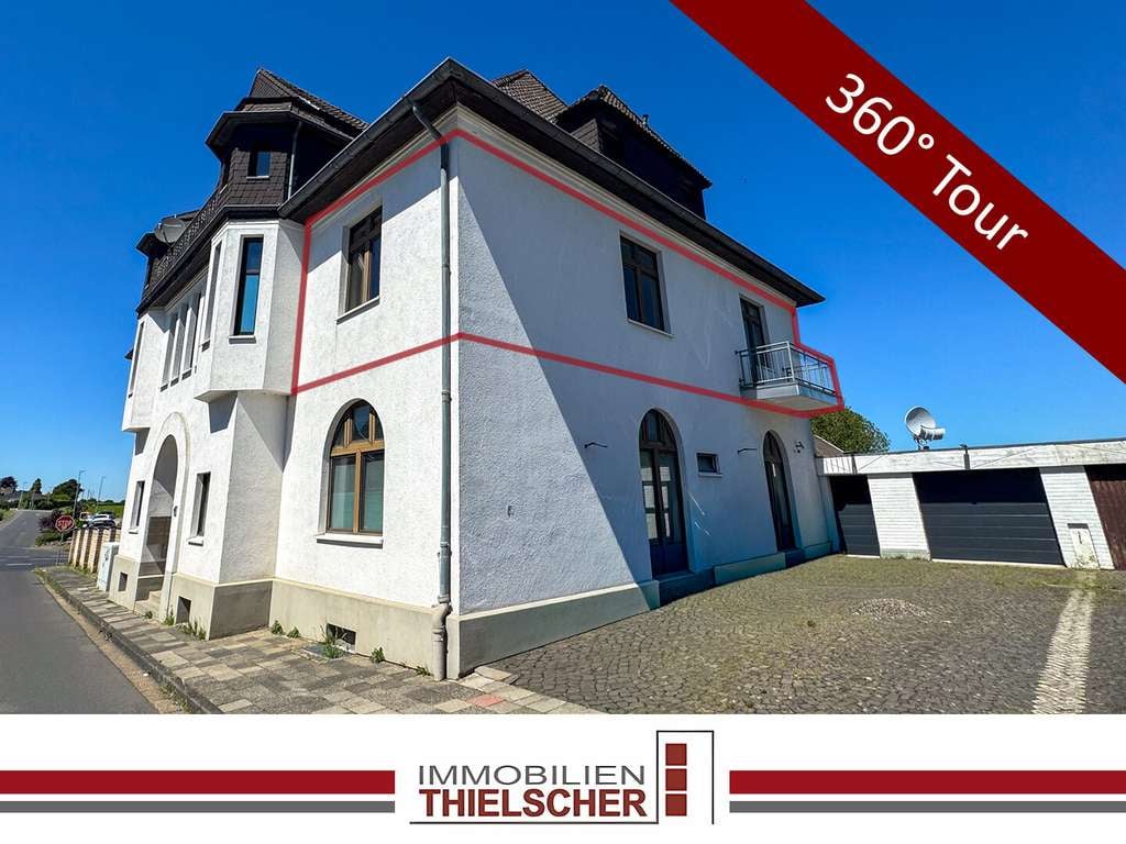 Immobilie in Übach-Palenberg - Leerstehende 3-Zimmer-Wohnung mit Balkon, Garage und Gemeinschaftsgarten in historischem Gebäude - Bild 0