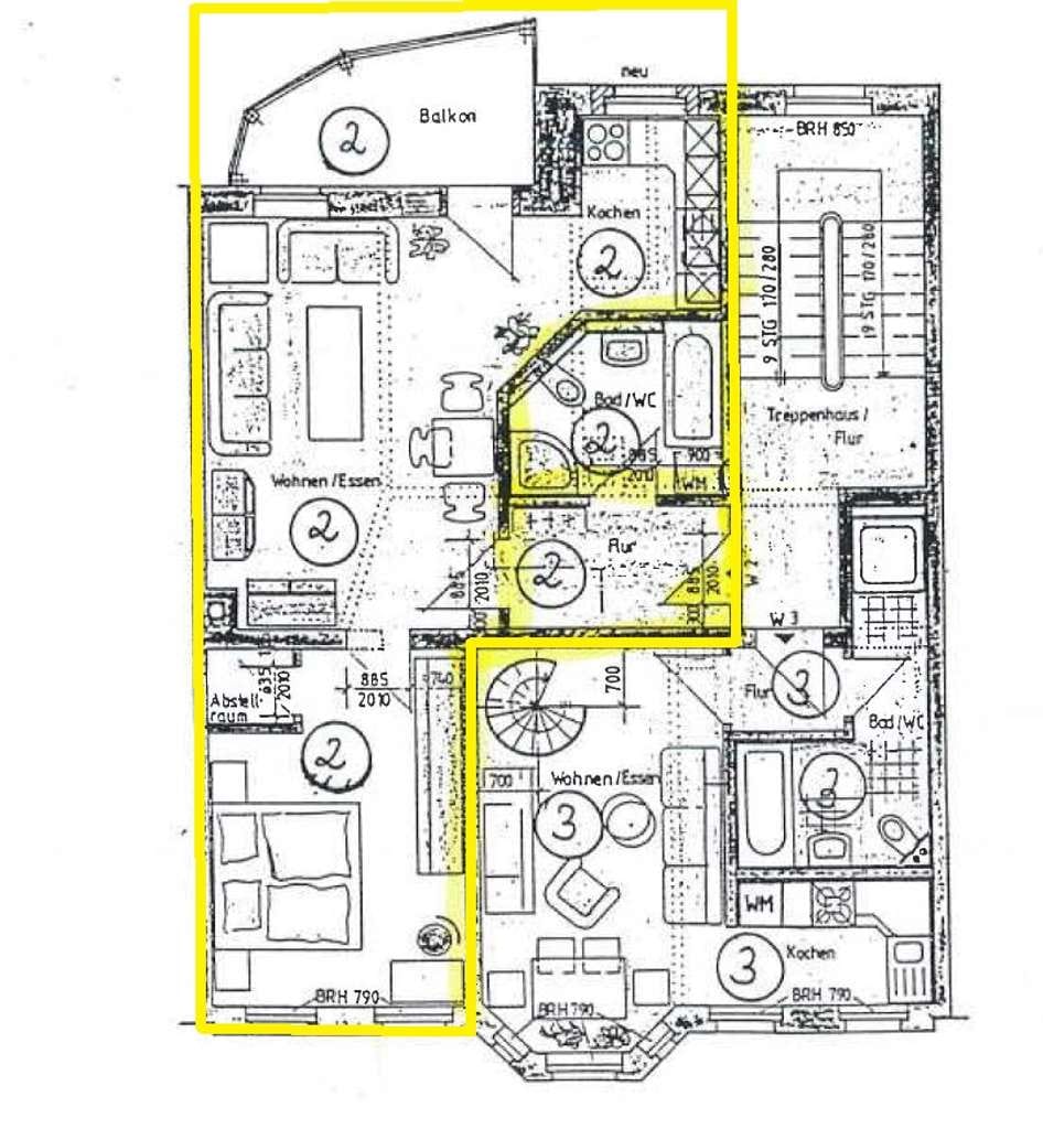Immobilie in Aue-Bad Schlema - Vermietete Eigentumswohnung mit Balkon im Zentrum von Aue zu verkaufen! - Bild 2