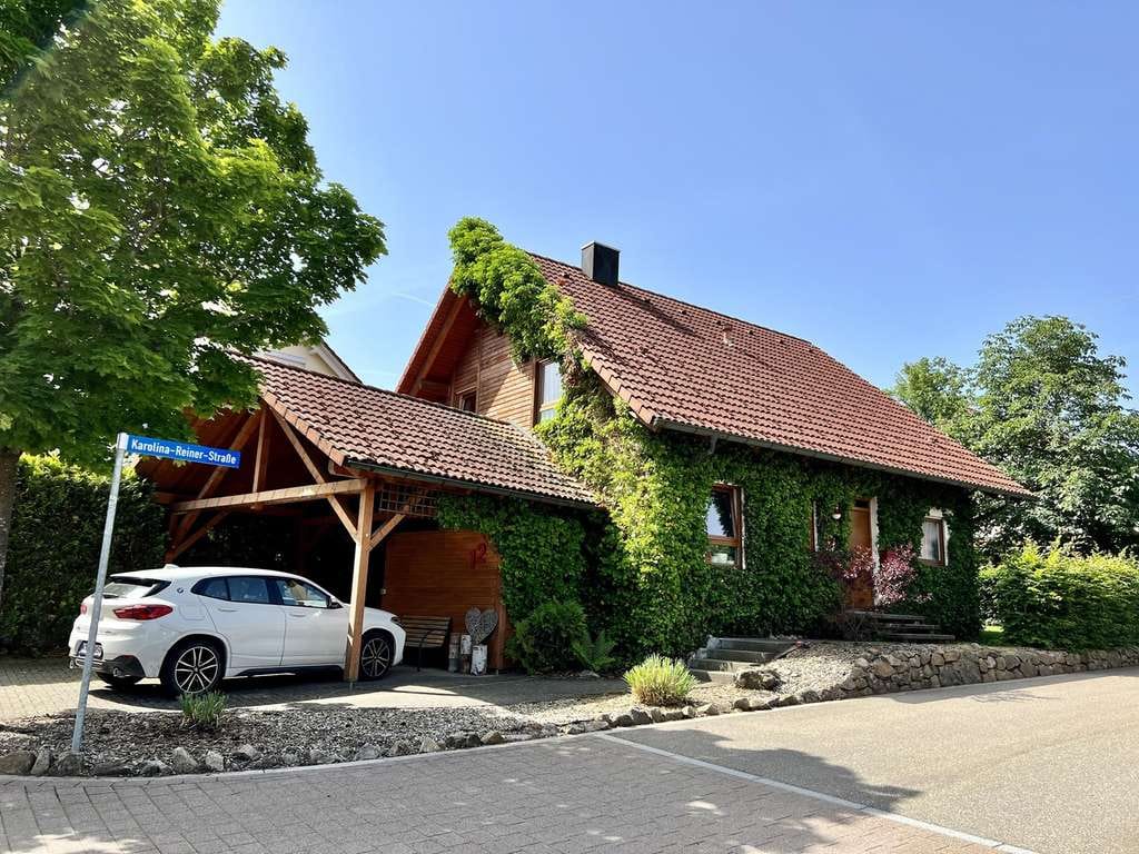 Immobilie in Sankt Peter - Freistehendes Schwörer-Holzhaus | großer Wohn-/Essbereich | Garten & Terrasse | provisionsfrei - Bild 0