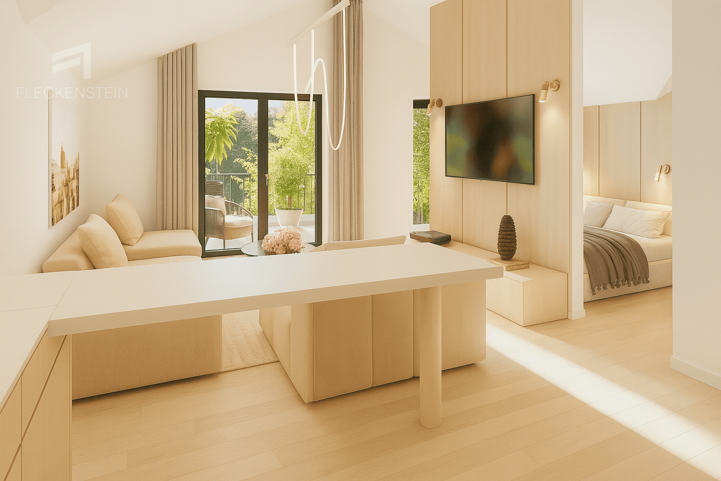 Immobilie in Zorneding - Neubau in Pöring - Moderne 1,5-Zimmer-Wohnungen in ruhiger Lage - Bild 4