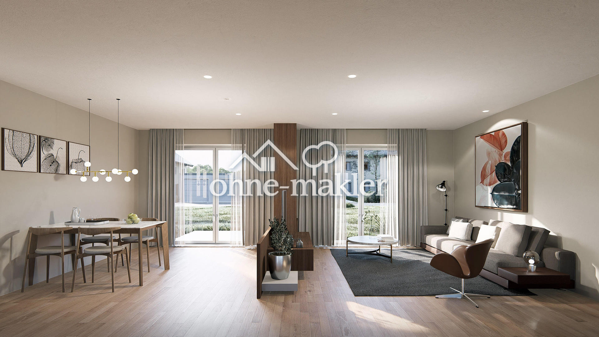 Immobilie in Dettingen an der Iller - Neubau KFW 40-QNG Plus Reihenmittelhaus im Ortskern von Dettingen - Bild 4