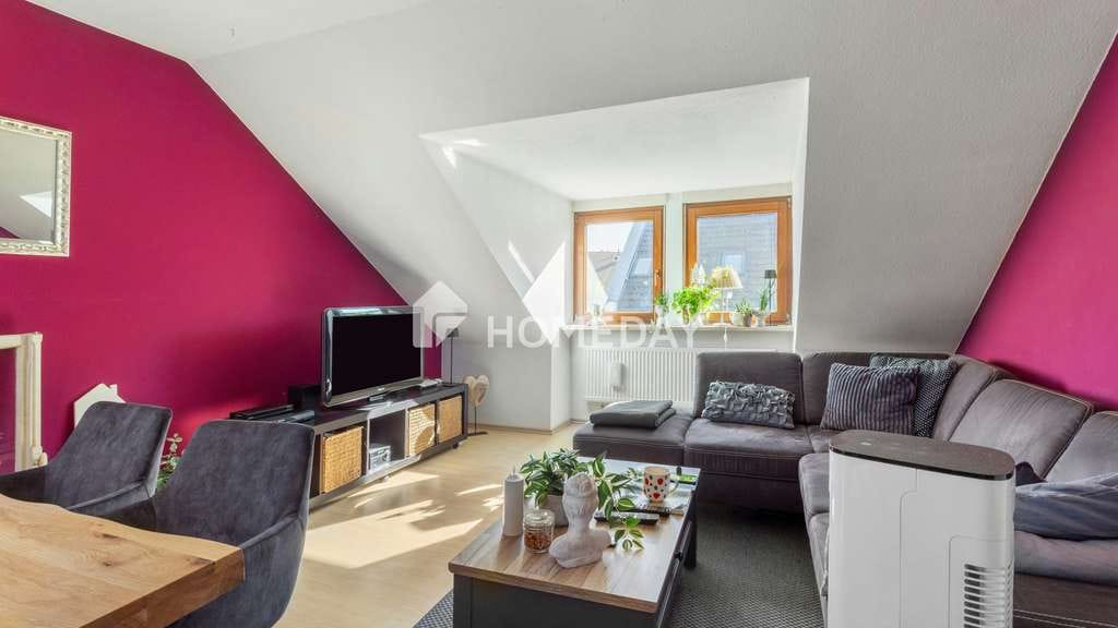 Immobilie in Kreuzwertheim - 2-Zimmer-Dachgeschosswohnung mit Balkon & Tageslichtbad - Bild 3