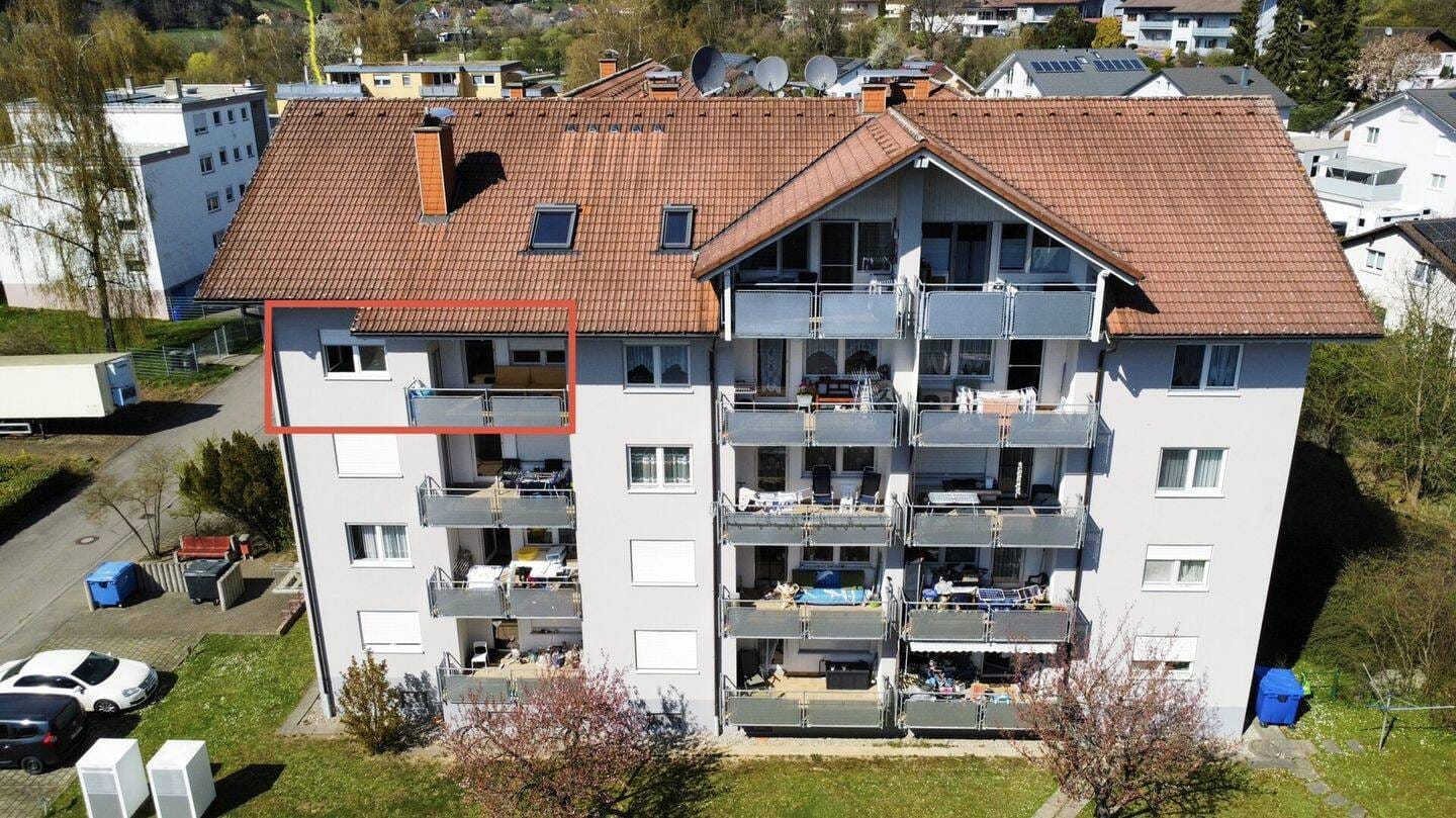 Immobilie in Wutöschingen - Helle 3-Zimmer-Wohnung mit viel Licht und Balkon - Bild 0