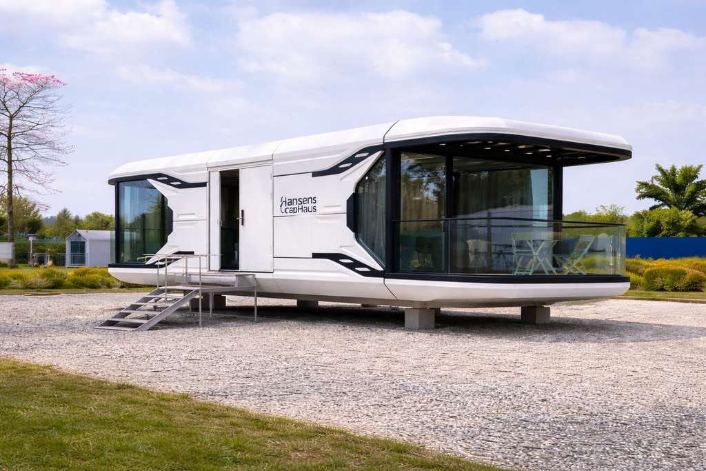 Immobilie in Rankwitz - Modernes Kapselhaus mit 36,8 m² ideal für Glamping, Ferienvermietung oder Gästehaus - Bild 0