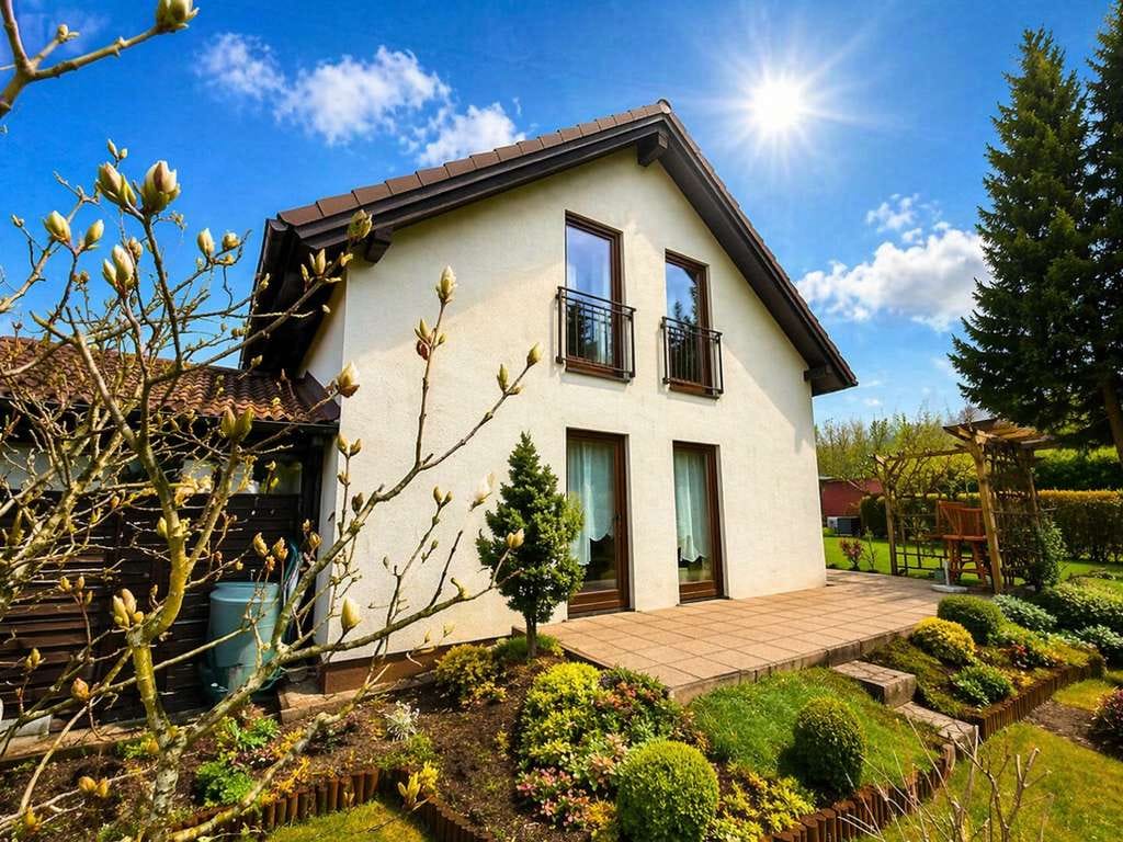 Immobilie in Crinitzberg - Charmantes, freistehendes Einfamilienhaus in ruhiger Waldsiedlung von Crinitzberg - Bild 0
