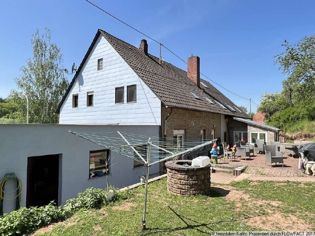 Immobilie in Hirschhorn/Pfalz - Perfektes Mehrgenerationenhaus mit großem Gelände, geeignet für Pferdehaltung - Bild 1