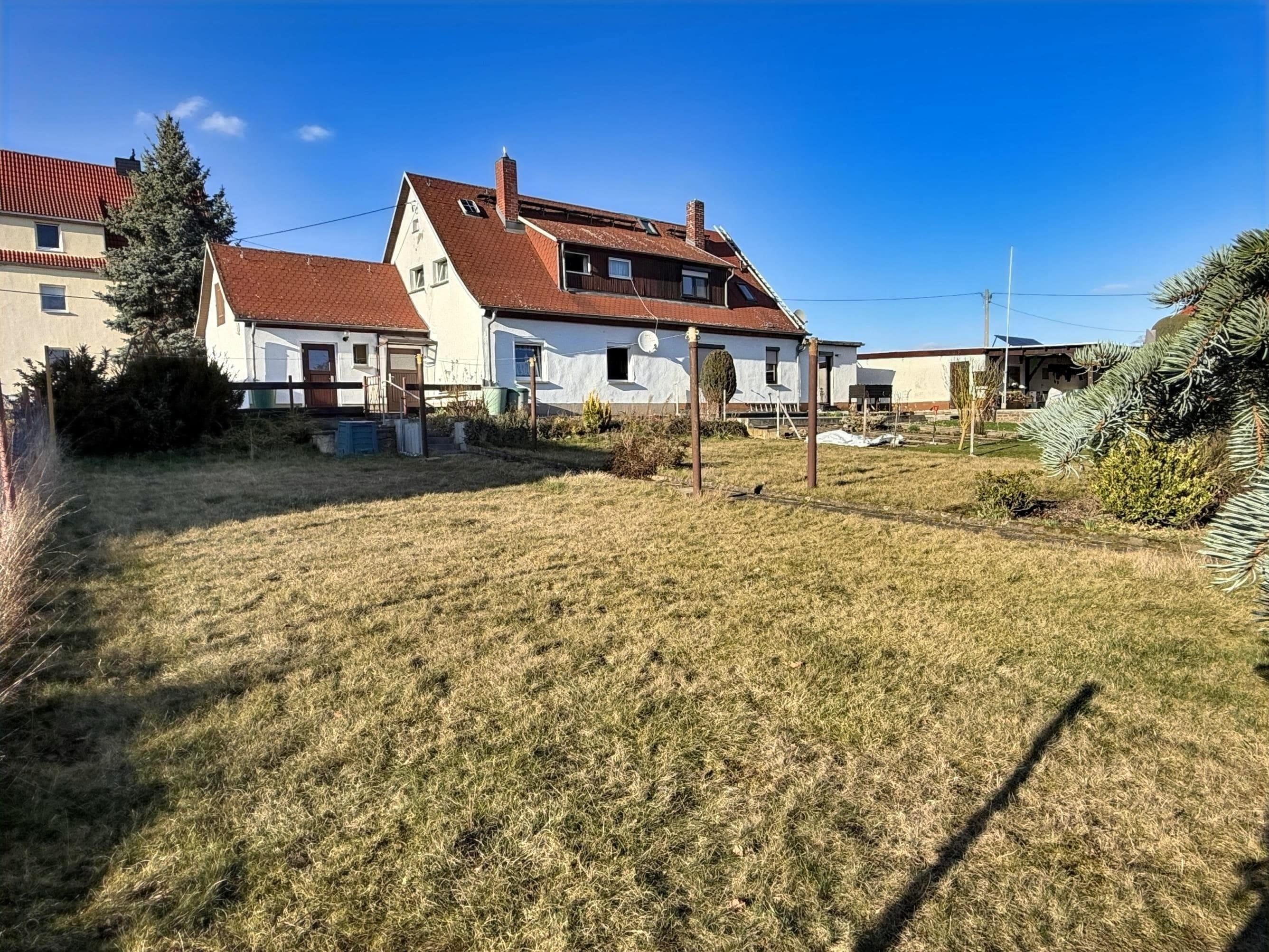Immobilie in Kriebitzsch - kleine Doppelhaushälfte mit Gartenidylle in ruhiger Lage - Bild 2